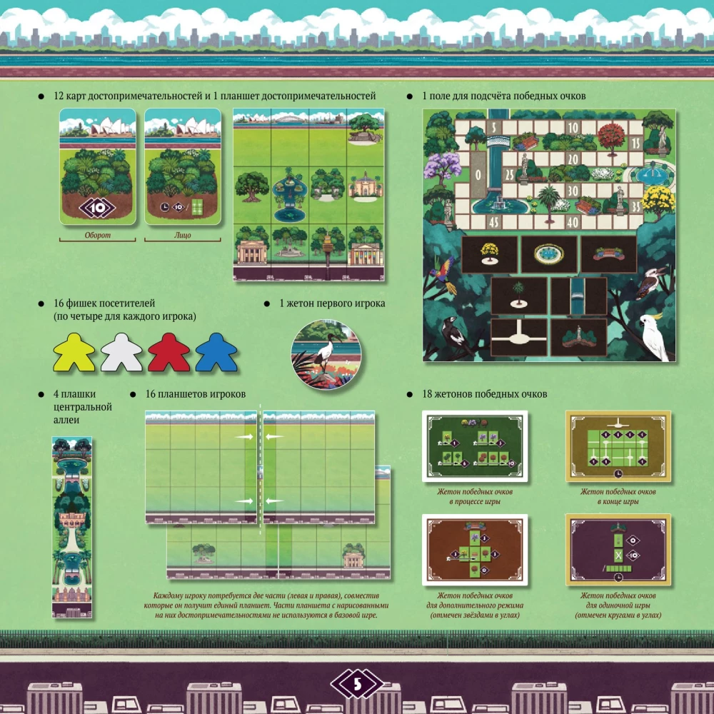 Board game - Gardens of Sydney